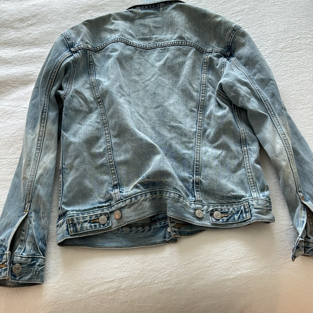 ✖️sold✖️Levi’s Ex Boyfriend Trucker Denim Jacket - Picture 10 of 12